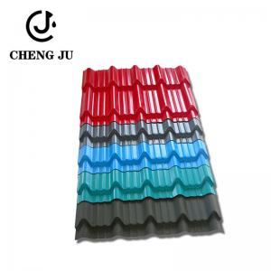 China Powder Coated Steel Roofing Sheets Color Coated Metal Galvanized Steel Roof Sheets on sale