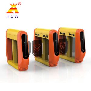 Quality 3.1cm Card Reading Swing Turnstile Gate 304 Stainless Steel for sale