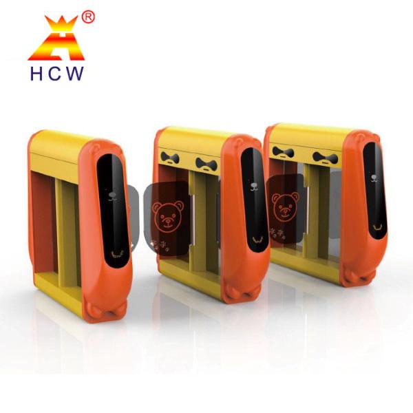 3.1cm Card Reading Swing Turnstile Gate 304 Stainless Steel