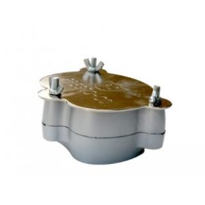 Dental Lab Equipment Cu-Zn Alloy Aluminum Denture Flasle