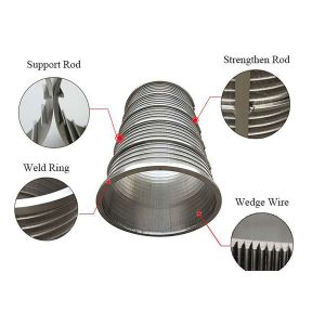 Customized Thickness Centrifugal Filtration Basket with Square Hole Shape