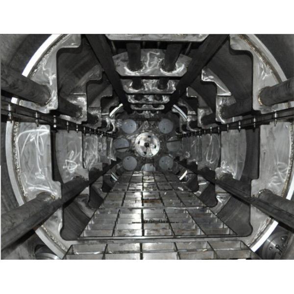 Buy Low Noise Steam Food Sterilization Equipment PLC Control Autoclave Type at wholesale prices