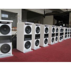 2 X 6.5 Inch Pro Audio Speakers For Church / Band , CE RoHS Listed