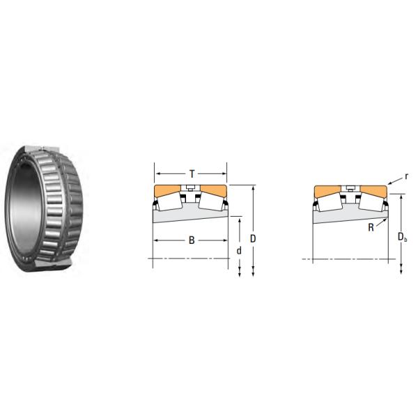 M278748DH Timken Roller Bearings 571.5x812.8x285.75 Mm With Hard Brass Cage