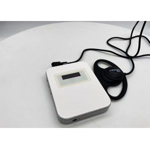 White Audio Guide System Adaptive Flash Storage Mode