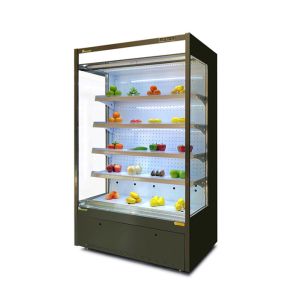 Custom Multi Deck Refrigerated Display Meat Fruit Vegetable Air Cooler