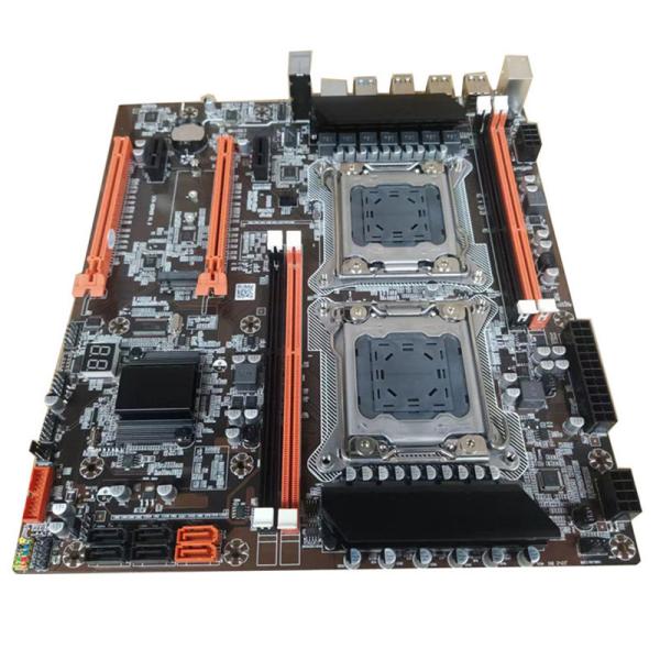 Customizeds gaming motherboard X79 Dual Xeon E5 LGA2011-3 processors motherboard dual channels DDR3 64GB M.2 X79 mainboard