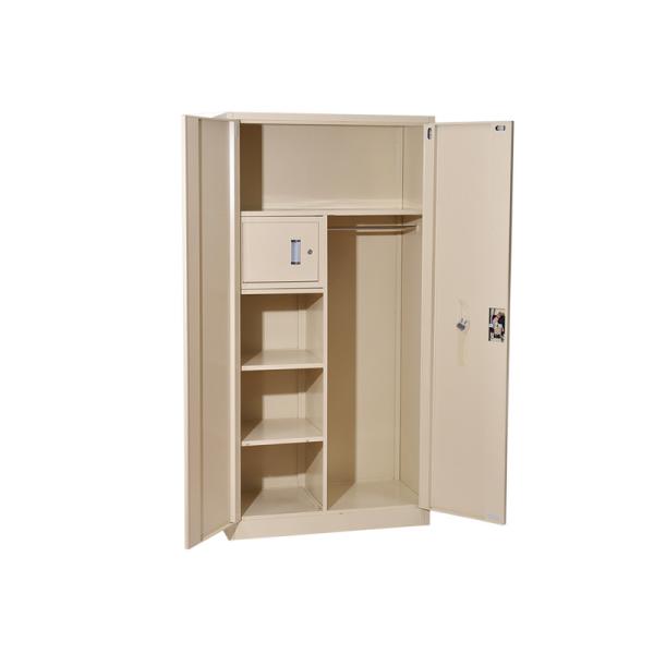 Buy Office 2 Door Steel Locker Height 1850mm With Safety Box Inside at wholesale prices