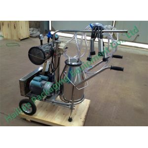 Hand Operated Mobile Milking Machine Household Cows Milking