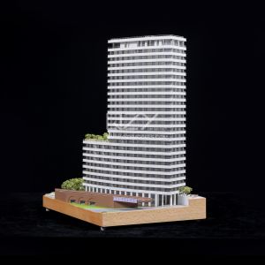 BBC Televation Centre Model Miniature Acrylic Architecture Model 1/150