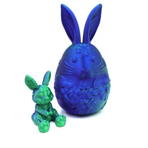3D Printing Easter Cute Rabbit Egg Gift Box Set Decoration Gift 3D Printing