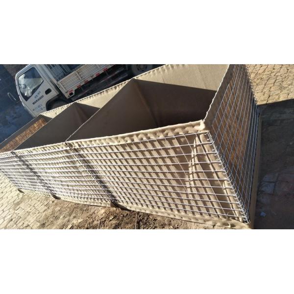 Buy Military Sand Filled Barriers , Perimeter Security Protective Wall at wholesale prices