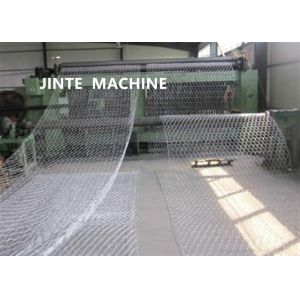ISO 16kw 3.8m Gabion Hexagonal Wire Mesh Machine