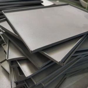 Quality ISO Bended Sandblasting Molybdenum Boats For Rare Earth Industry for sale