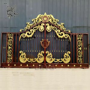 Main Wrought Iron Gate Designs Metal Iron Gates Luxury Double Door Metal