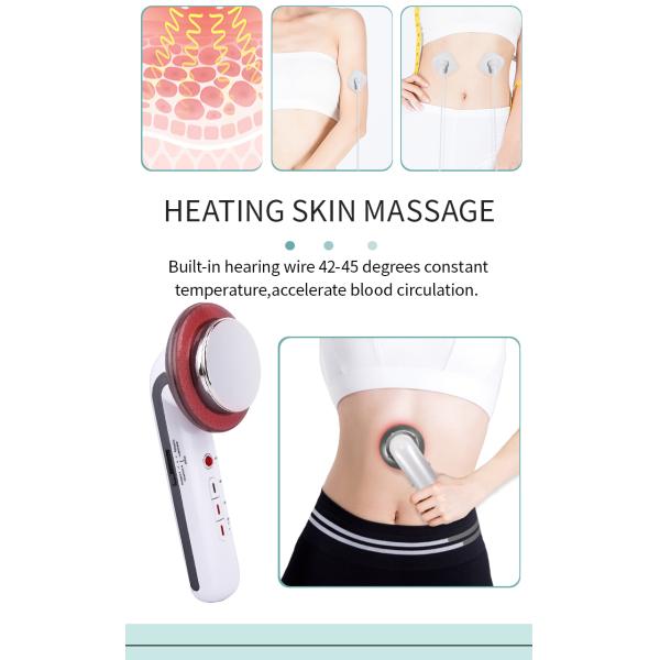 New Home Ultrasonic slimming instrument EMS Infrared Body Massager Fat Burner body beauty instrument