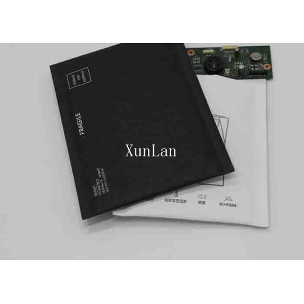 Black / White Bubble Mailers Padded Envelopes Anti - Throw For Audio Cassettes