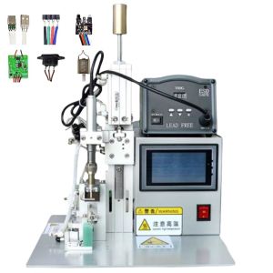 200W Semi Automatic Soldering Machine For USB Data Cable / Type C