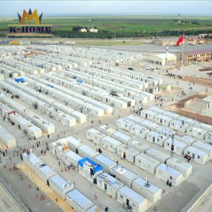 Modular Container House Emergency Refugee Container Unit For Homeless