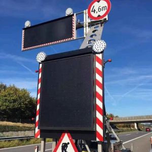 P16 Mobile Advertising LED Display For Trailer Truck road Warning Tips