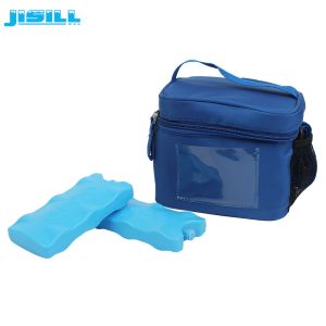 customized promotional free sample ice gel thermal HDPE food grade colorized ice