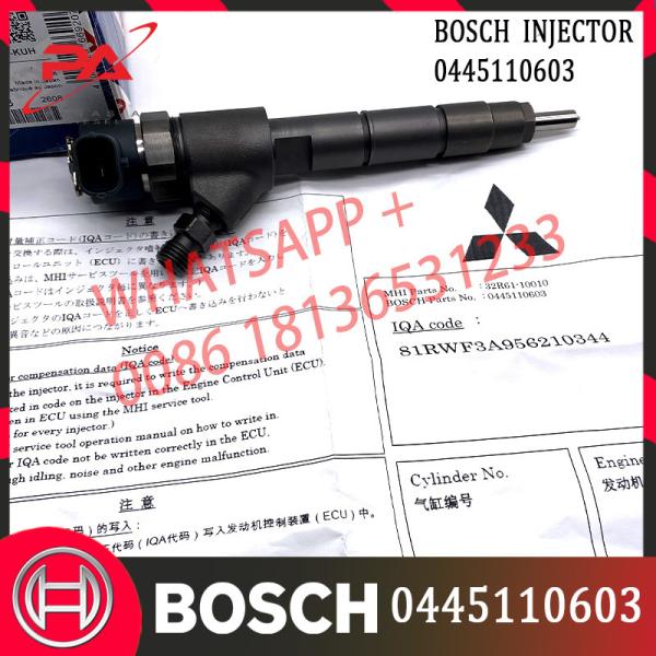 Original D06FR Diesel Engine Fuel Injector 32R61-10010 0445110603 0445110661 For Sany