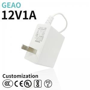 Quality 12V 1A Fast Charging Power Adapter 100VAC - 240VAC 12W Power Adaptor for sale