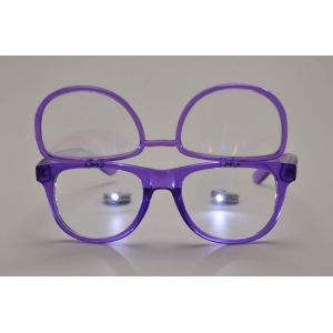 Quality Thicken Lense 3D Fireworks Glasses , Plastic Diffraction Glasses for sale