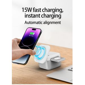 Name Multifunction Wireless Charger - Blue LED Light ≤6mm Transmission Distance
