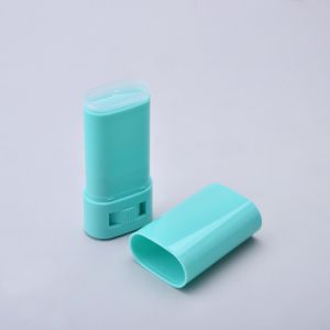Empty Smooth Surface Plastic Deodorant Tubes Customized Packaging Iso9001