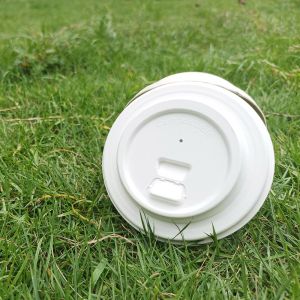 Sugarcane Fiber Pulp 80mm 90mm Paper Lids For 8oz 12oz 16oz 32oz Beverage Cups