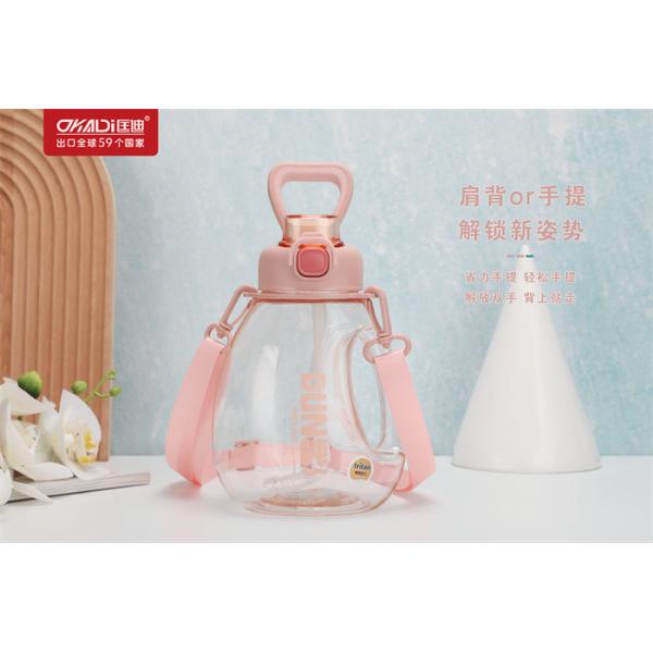 Customized Optional PE Plastic Sports Bottle For Outdoor Travel Camping Hiking