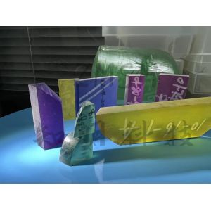 Customized Ruby Sapphire Synthetic Gem Crystal For Laser System