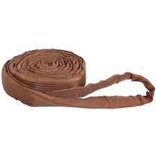 China 6000kg Polyester Endless Round Sling Safety Protection Sleeve Attached on sale