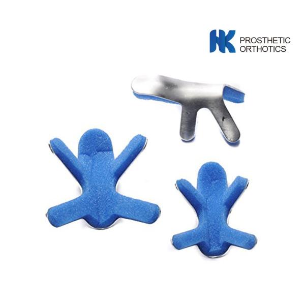 Buy Metal Aluminum Bendable Frog Orthotic Brace , Medical Finger Splint at wholesale prices