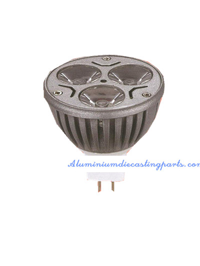 Buy IP20 Aluminum Led Housing LED light Bulb Housing Electrostatic Spraying at wholesale prices
