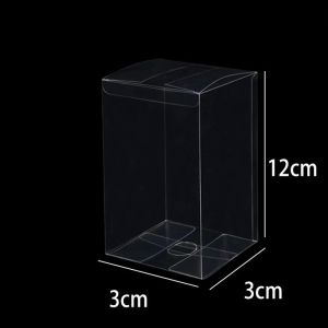 Hot Selling PET Packing Box Custom Clear Transparent Folding Square Box