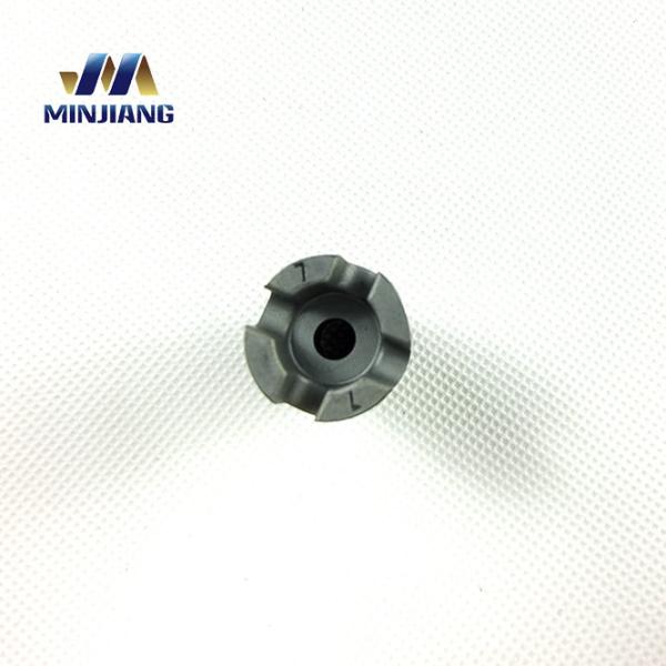 Buy Cross Groove Thread Cemented Tungsten Carbide Nozzles YG6 YG8 at wholesale prices