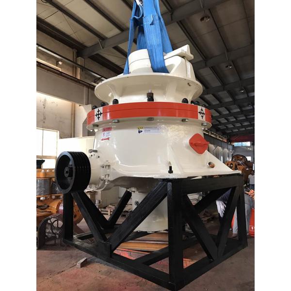 Buy 90KW Single Cylinder Cone Crusher Hydraulic High Manganese Steel Material at wholesale prices