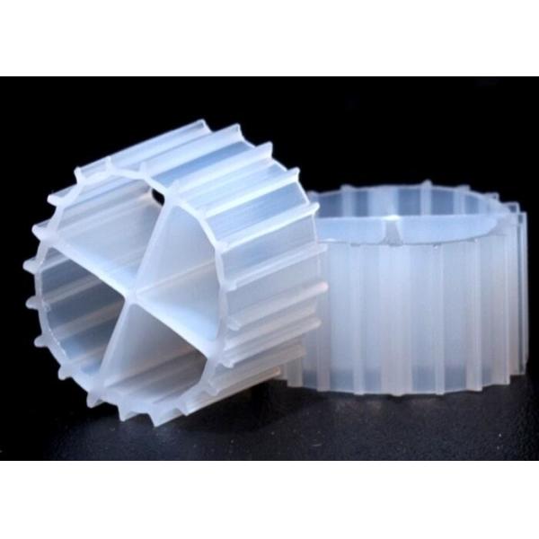 11*7mm MBBR Bio Filter Media K1 With White Color And Virgin HDPE Material
