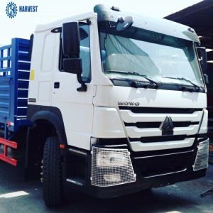 Max Speed 102km/H Sinotruk Howo 7600x2300x1400mm Heavy Cargo Truck