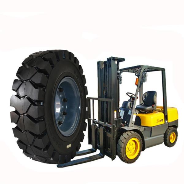 Forklift Truck Spare Parts Forklift Solid Tires Suppliers 8x7-8.500-8.650-10.700-12.28x9-15.250-15.300 -15