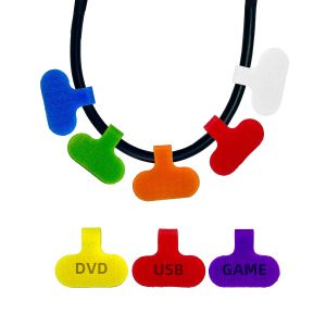 Nylon Hook And Loop Fastener Customizing Hook And Loop Tape For Data Cable