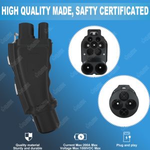 OLINK DC Chademo Adapter Car Charger Fast Charging Ev Charger Connector Ccs2 to