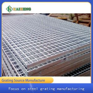 Silver White Galvanised Metal Grid Grating for Walkway