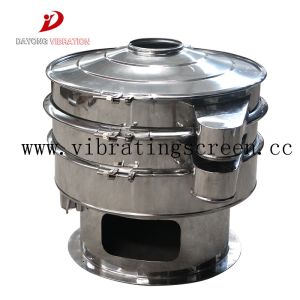 Food Grade Circular Motion Vibrating Screen , Rotary Stainless Steel Vibro Sieve