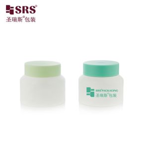 SRST Recycled Plastic Jar for Cream Environmentally Friendly Cosmetic Packaging