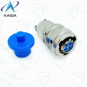 Aluminum Circular Electrical Connector Y11P Series With Electroless Nickel