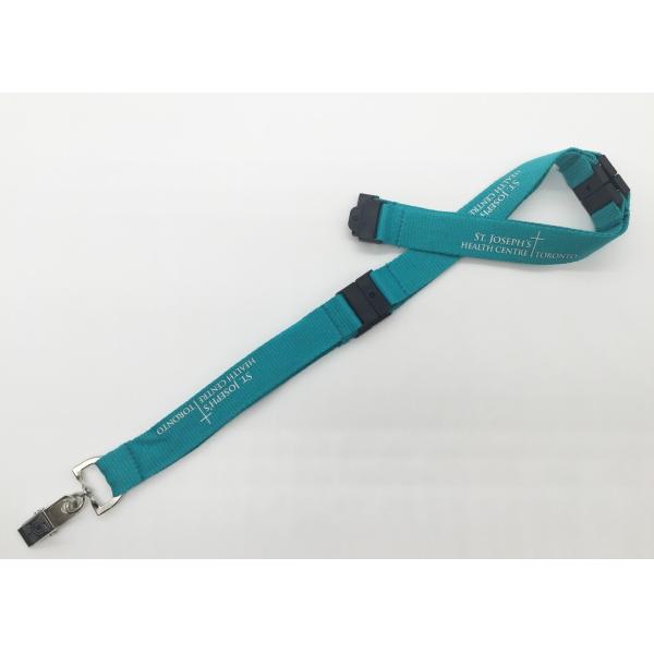 Nice Red silk screen Lanyards with plastic detachable buckle