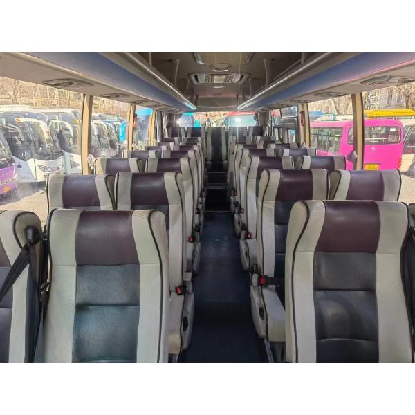 Higer KLQ6898 Used Bus Left Hand Drive 35seater Yuchai Engine For Transport
